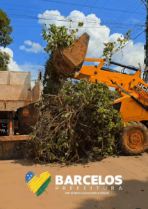 Imagem da notícia - Prefeitura de Barcelos realiza coleta de entulhos no Bairro da Paz e reforça compromisso com a limpeza urbana